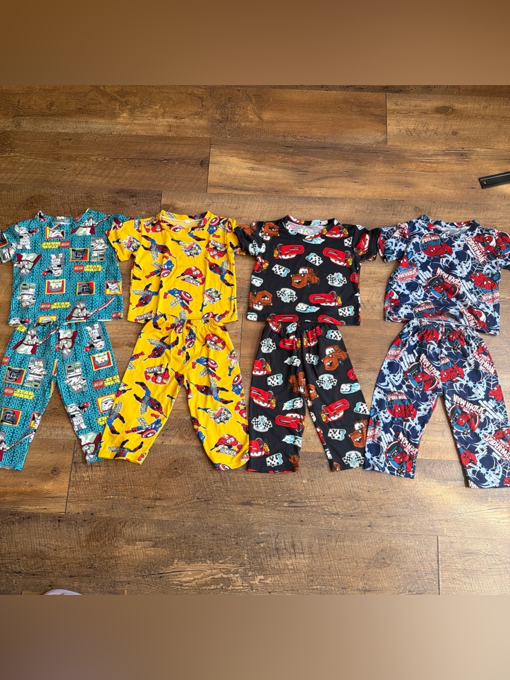 Spiderman Kids Pajama Set - Navy & Red
